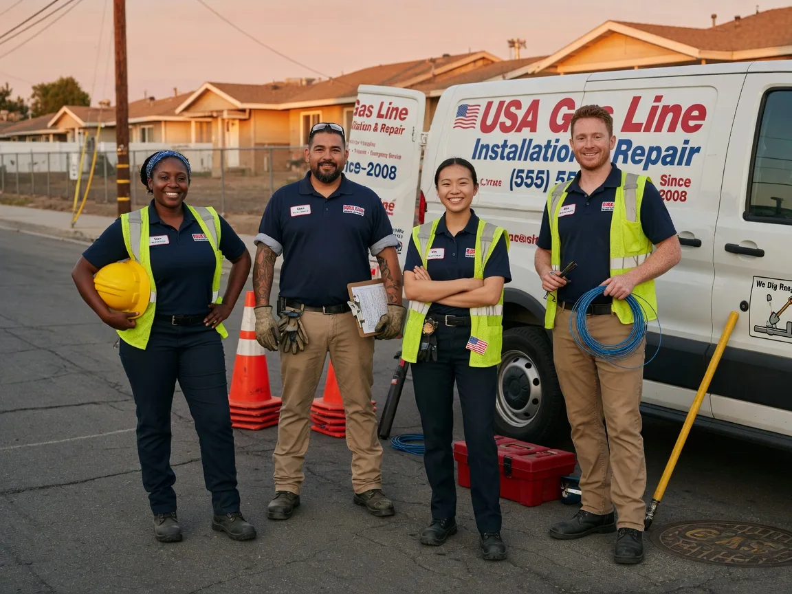 Gas Line Installation company in Newborn, GA